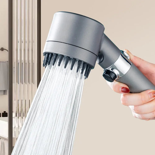 Upgrade Your Shower Experience: 3 Mode High Pressure Showerhead with Filter - Portable and Innovative Bathroom Accessory